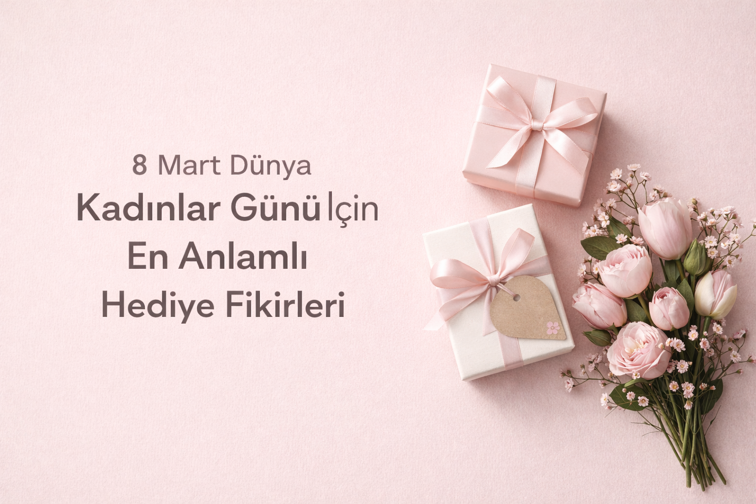 Kadınlar Günü İçin Anlamlı Hediye Fikirleri
