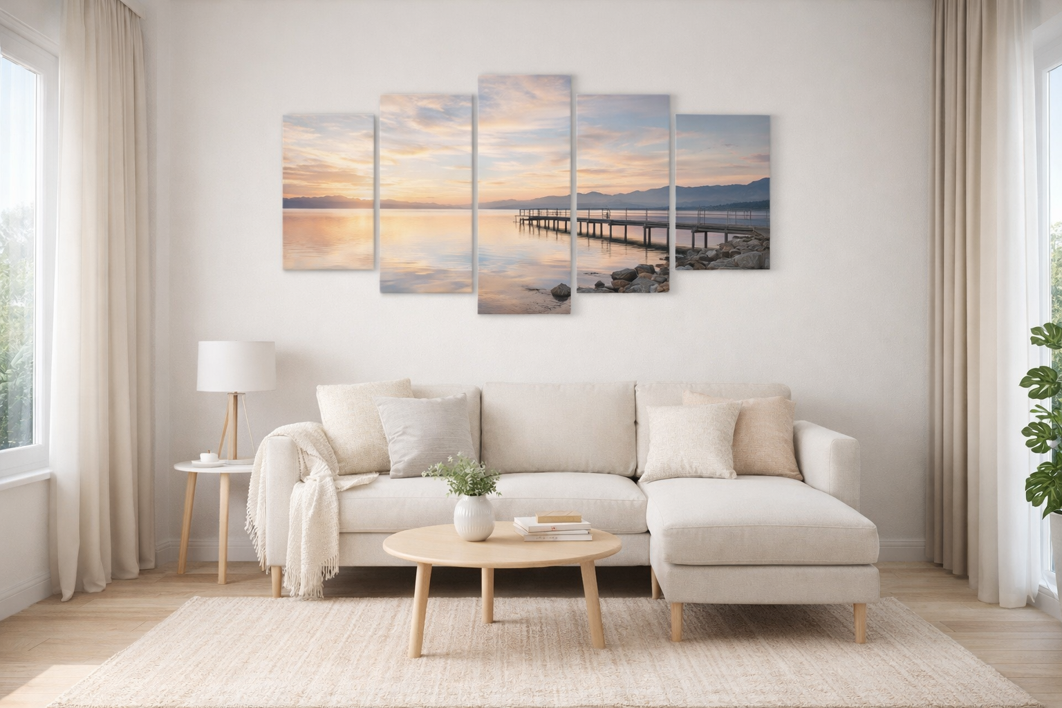 Küçük Salonları Büyük Gösteren 7 Tablo Sırrı