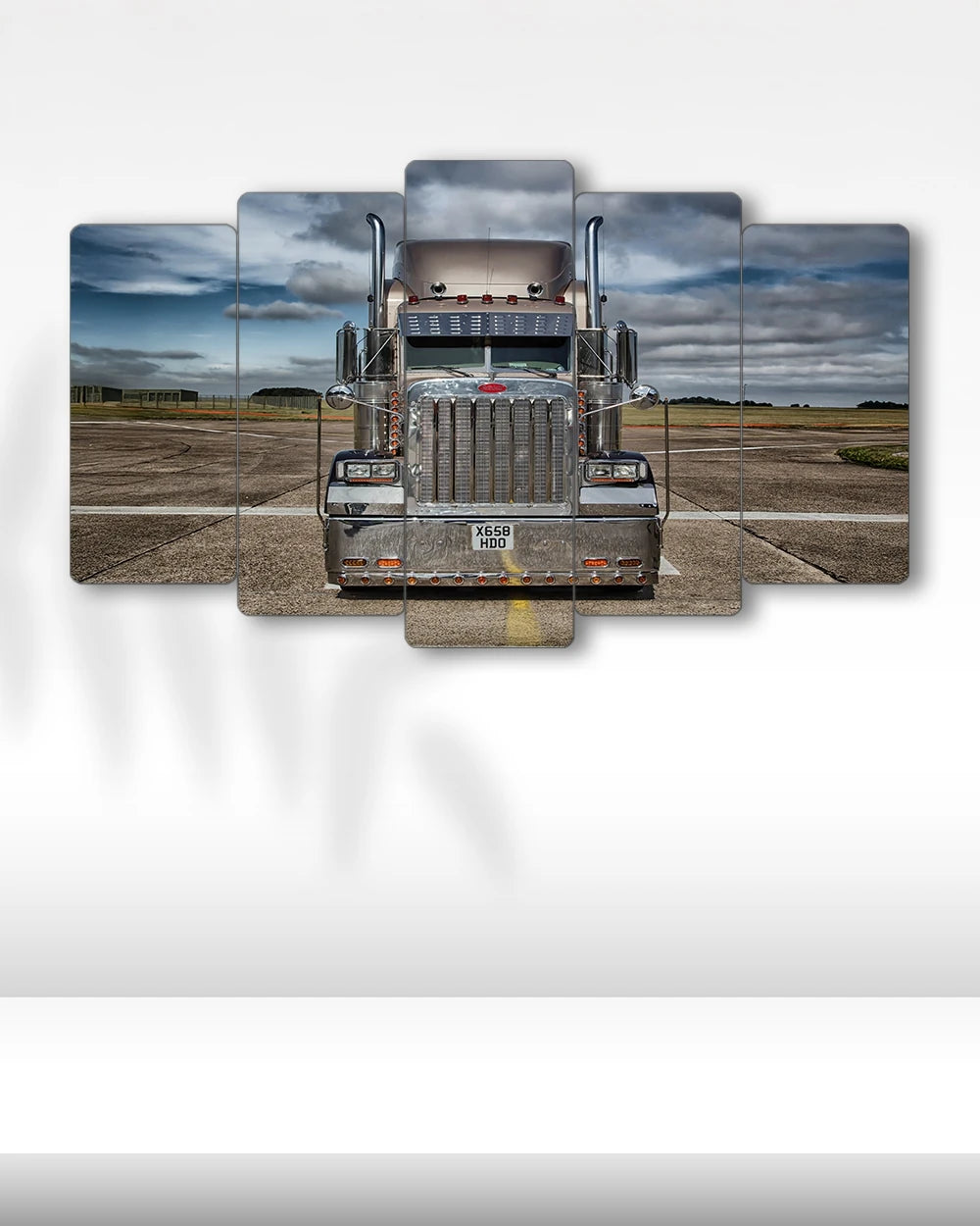 Peterbilt Trucks 379 - 5 Parçalı Araba Tablo