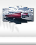 Cadillac DeVille 1960 - 5 Parçalı Araba Tablo