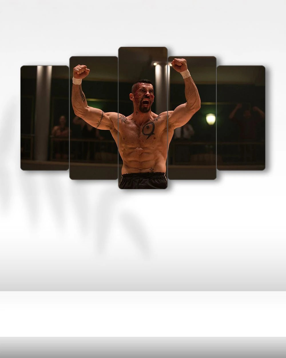 Undisputed, Yuri Boyka Zafer Pozu - 5 Parçalı Tablo