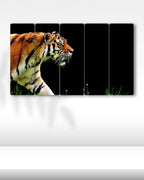 Kaplan, Tiger - 5 Parçalı Tablo
