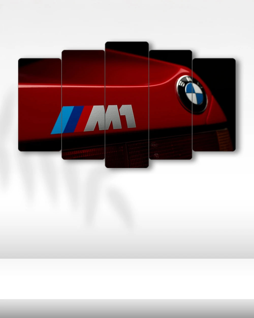 BMW M1 - 5 Parçalı Araba Tablo