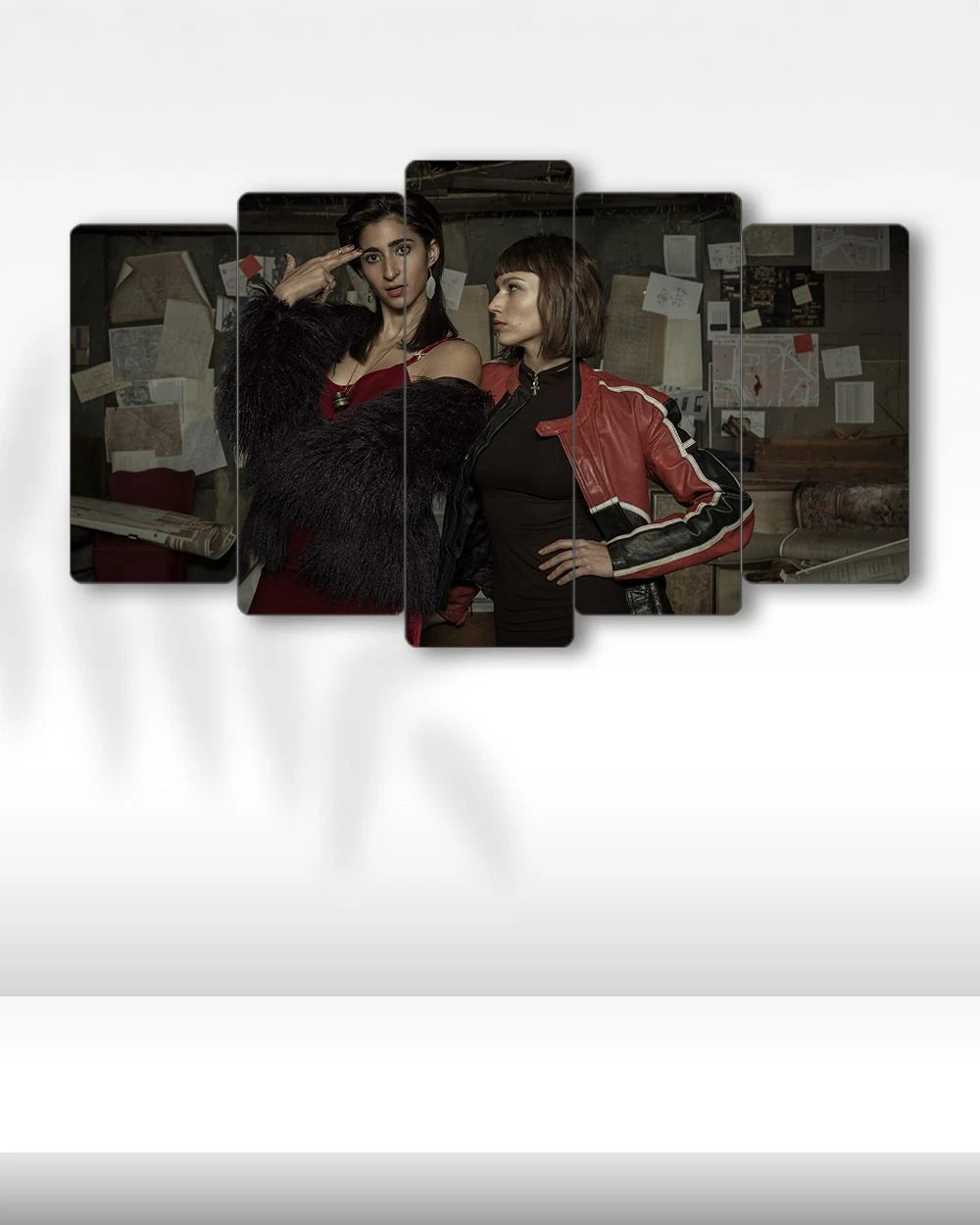 La Casa de Papel, Tokyo & Nairobi - 5 Parçalı Tablo