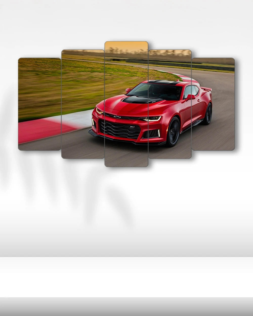 Chevrolet Camaro ZL1 - 5 Parçalı Araba Tablo