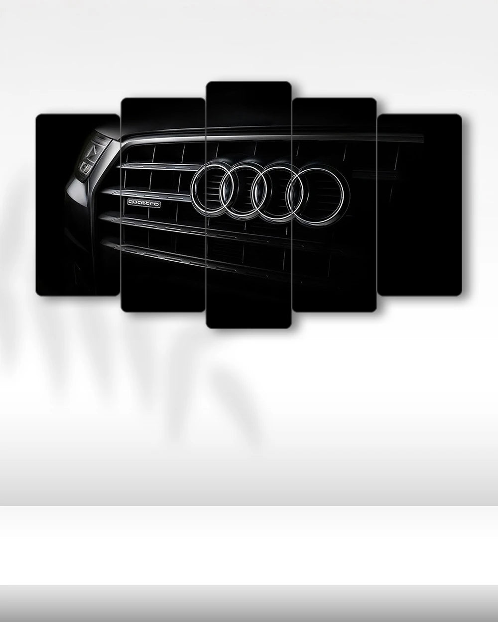 Audi Quattro - 5 Parçalı Araba Tablo