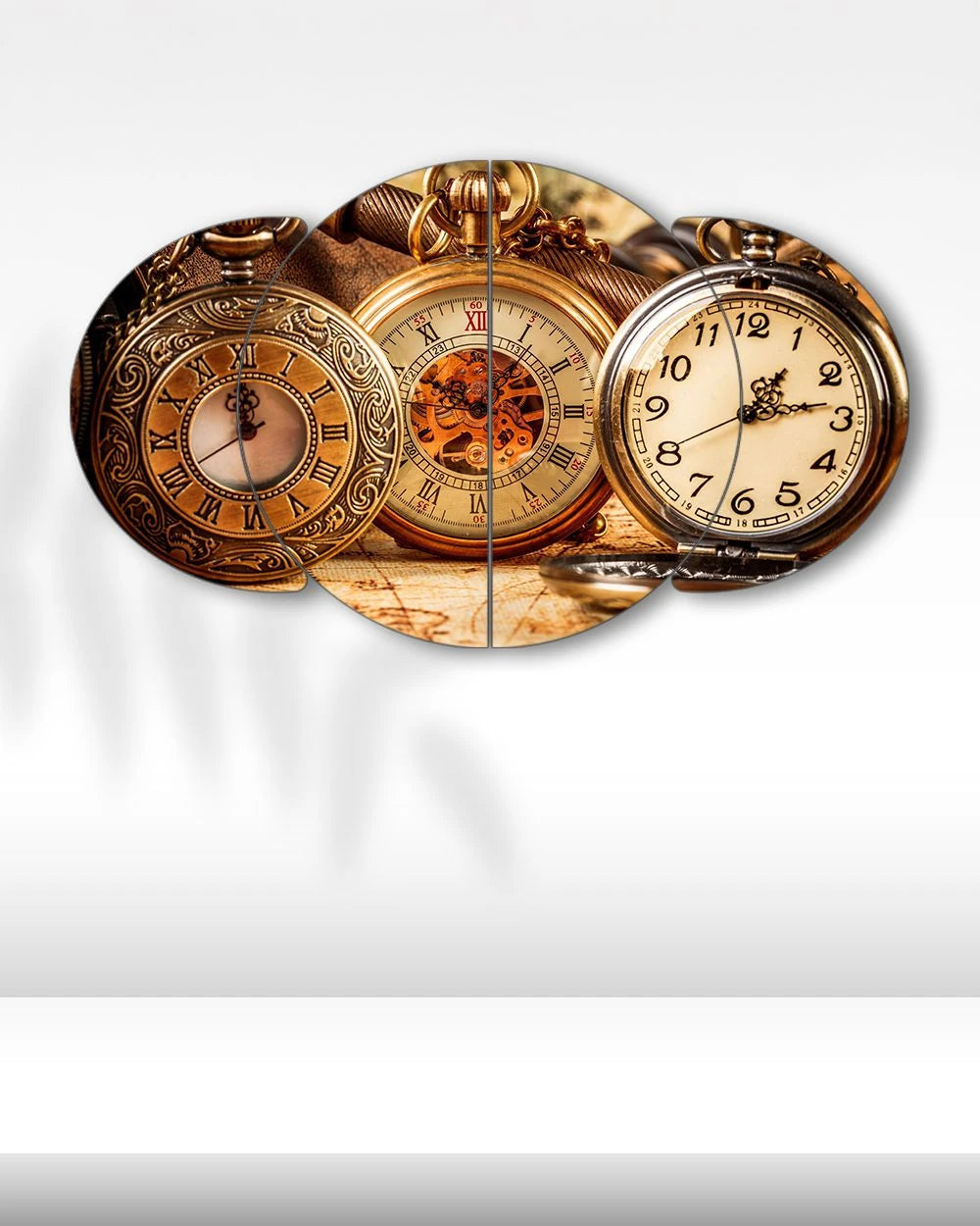 Cep Saatleri Koleksiyonu - 4 Parçalı Tablo