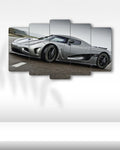 Koenigsegg Agera RS - 5 Parçalı Araba Tablo
