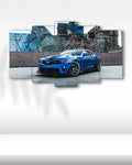 Chevrolet Camaro ZL1 - 5 Parçalı Araba Tablo