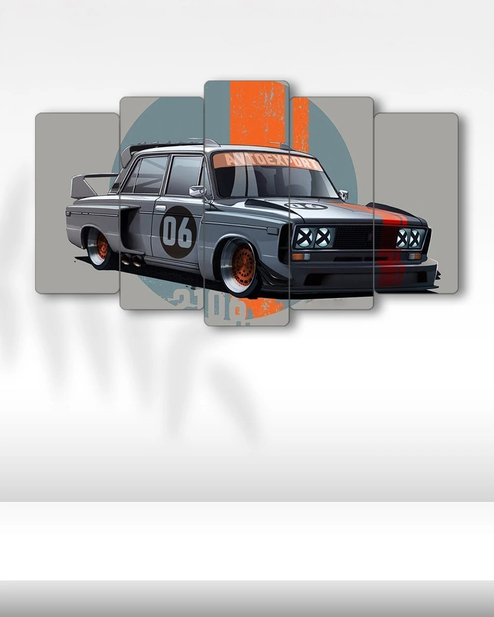 Lada 2106 Drift Edition - 5 Parçalı Araba Tablo