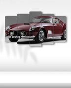 Ferrari 250 GT SWB 1960 - 5 Parçalı Araba Tablo