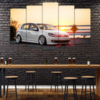 Volkswagen Golf MK6 - 5 Parçalı Araba Tablo