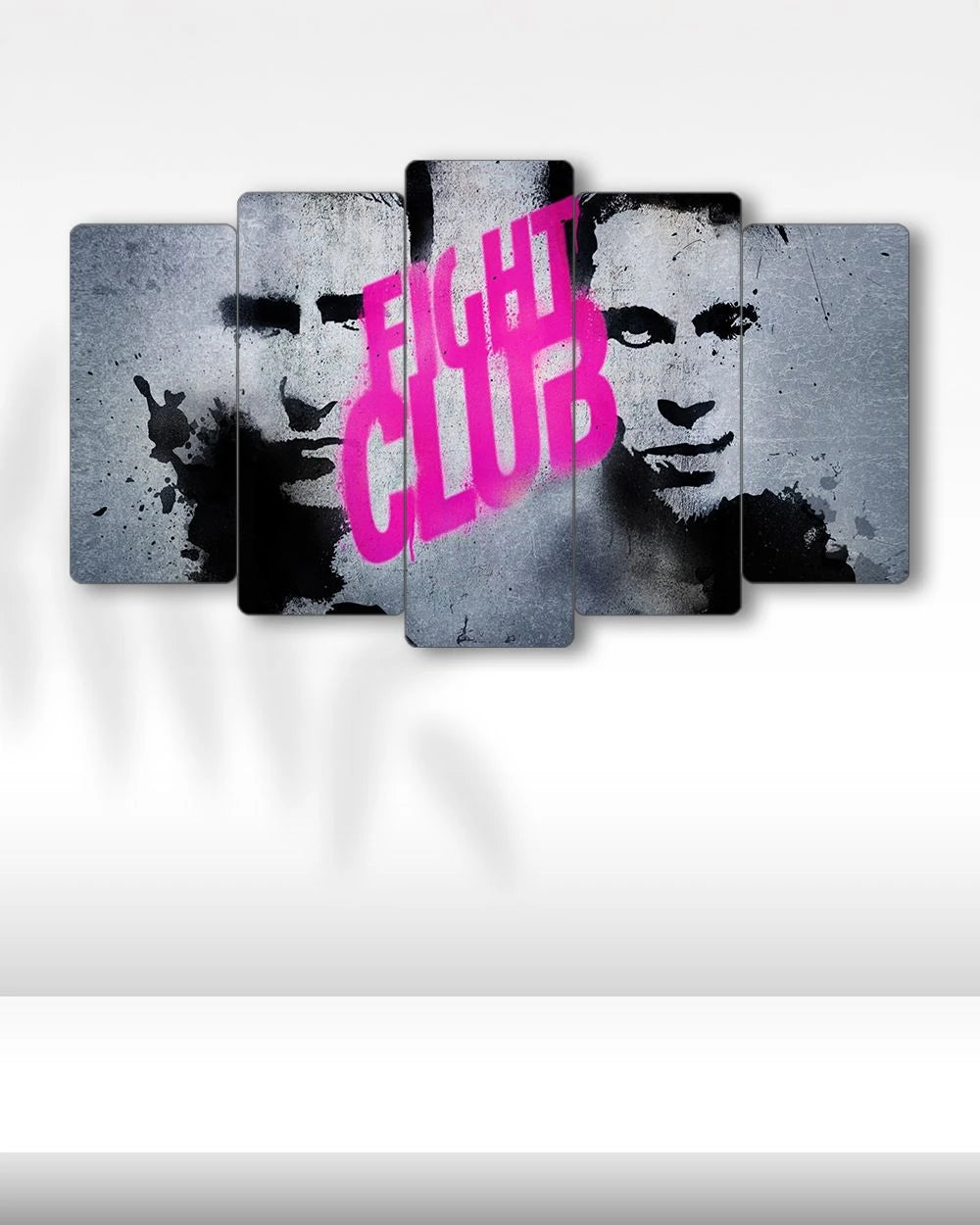 Tyler Durden & The Narrator, Fight Club - 5 Parçalı Tablo