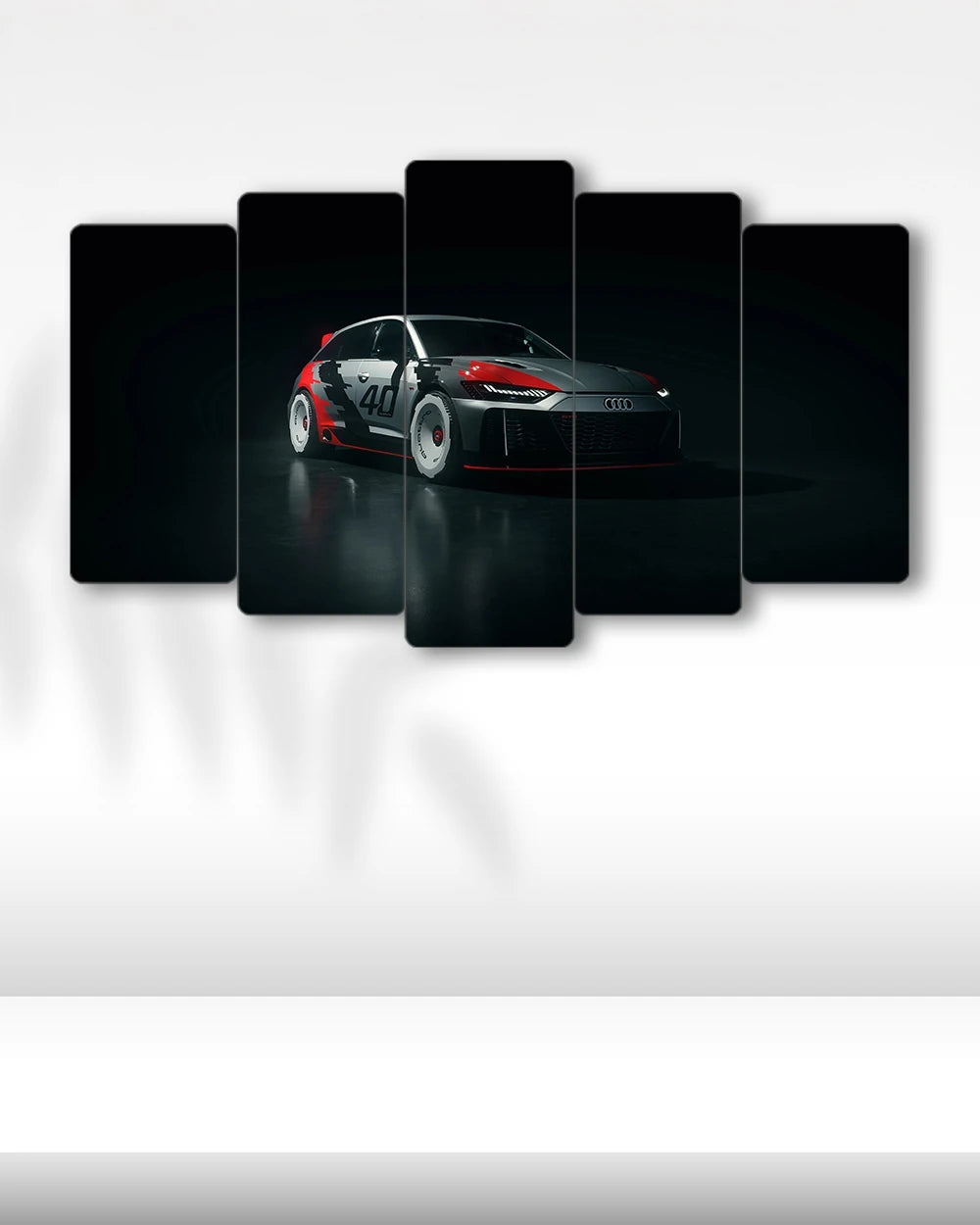Audi RS3 LMS 2024 - 5 Parçalı Araba Tablo