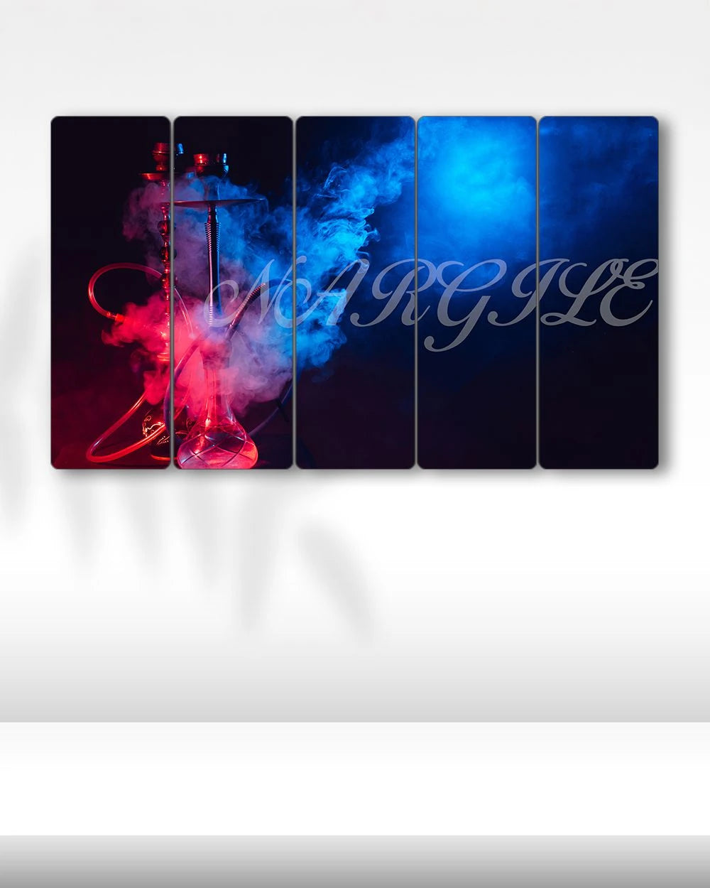 Bir Nefeslik Yolculuk - 5 Parçalı Nargile Tablo