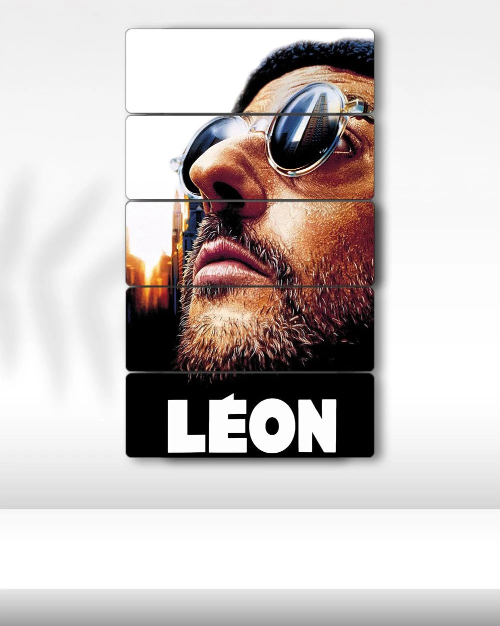 Leon, Yakın Plan - 5 Parçalı Tablo