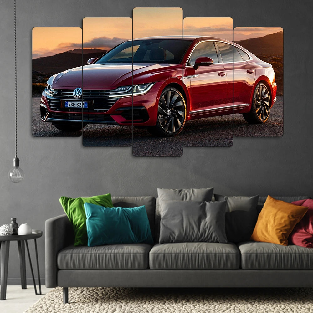 Volkswagen Arteon R-Line - 5 Parçalı Araba Tablo