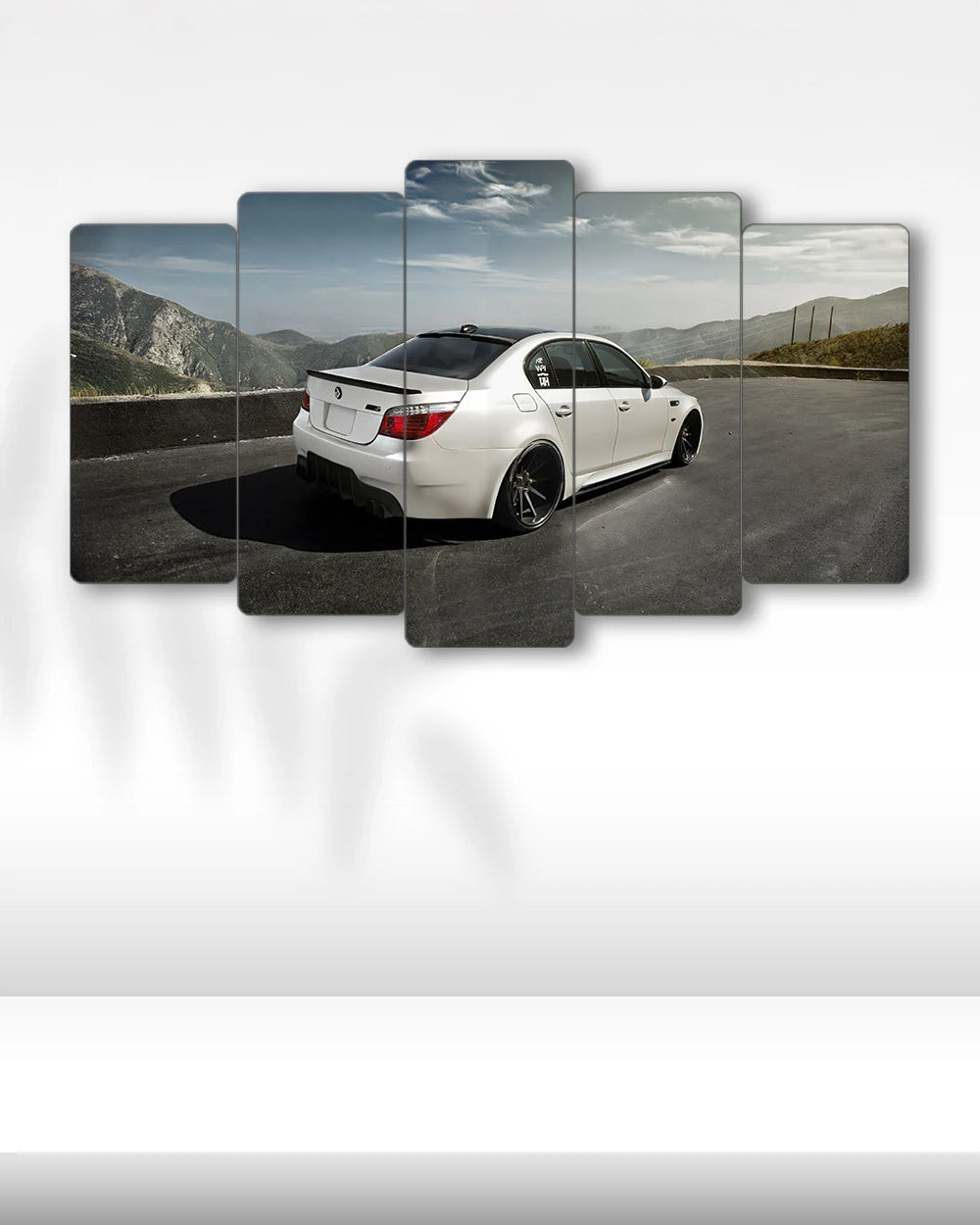 BMW M5 E60 2005 - 5 Parçalı Araba Tablo