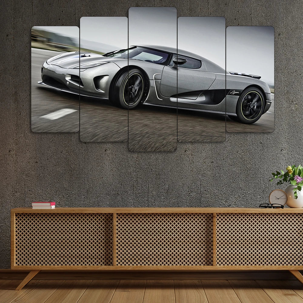 Koenigsegg Agera RS - 5 Parçalı Araba Tablo