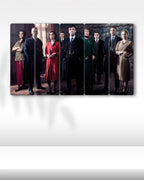 Peaky Blinders, Shelby Ailesi - 5 Parçalı Tablo