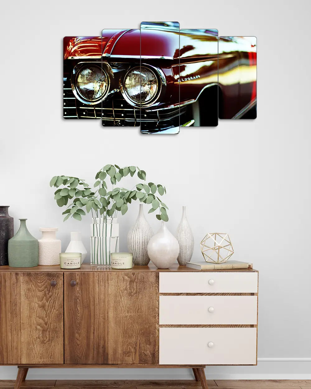 Cadillac Eldorado, Klasik - 5 Parçalı Araba Tablo