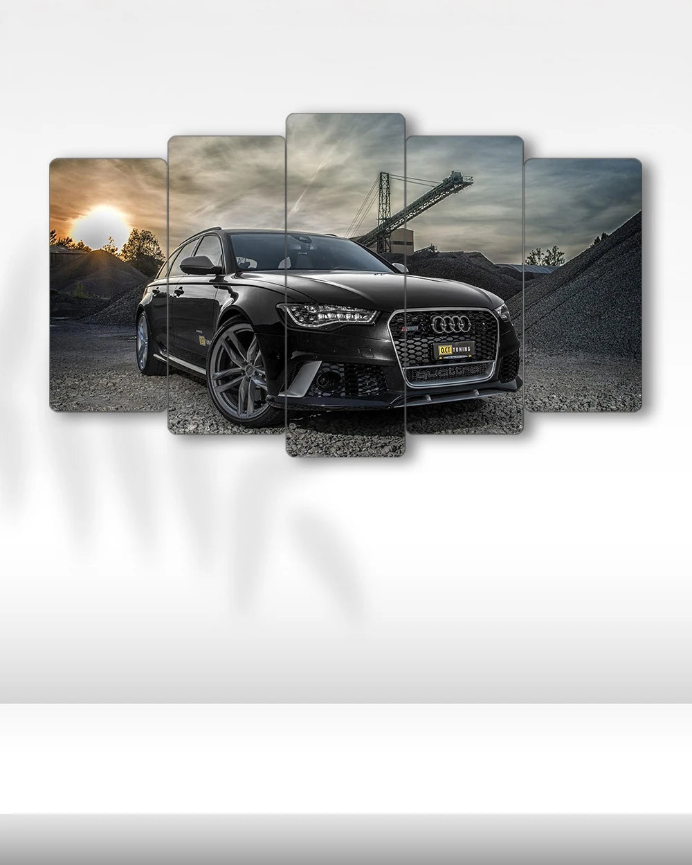 Audi RS6 Avant (C7) - 5 Parçalı Araba Tablo
