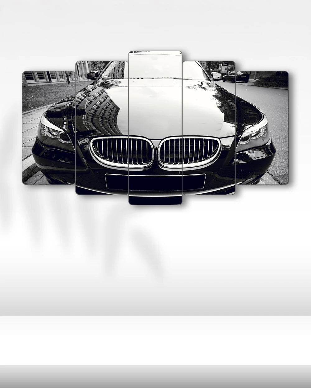 BMW 5 Serisi E60 - 5 Parçalı Araba Tablo