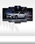 BMW M5 F90 LCI - 5 Parçalı Araba Tablo