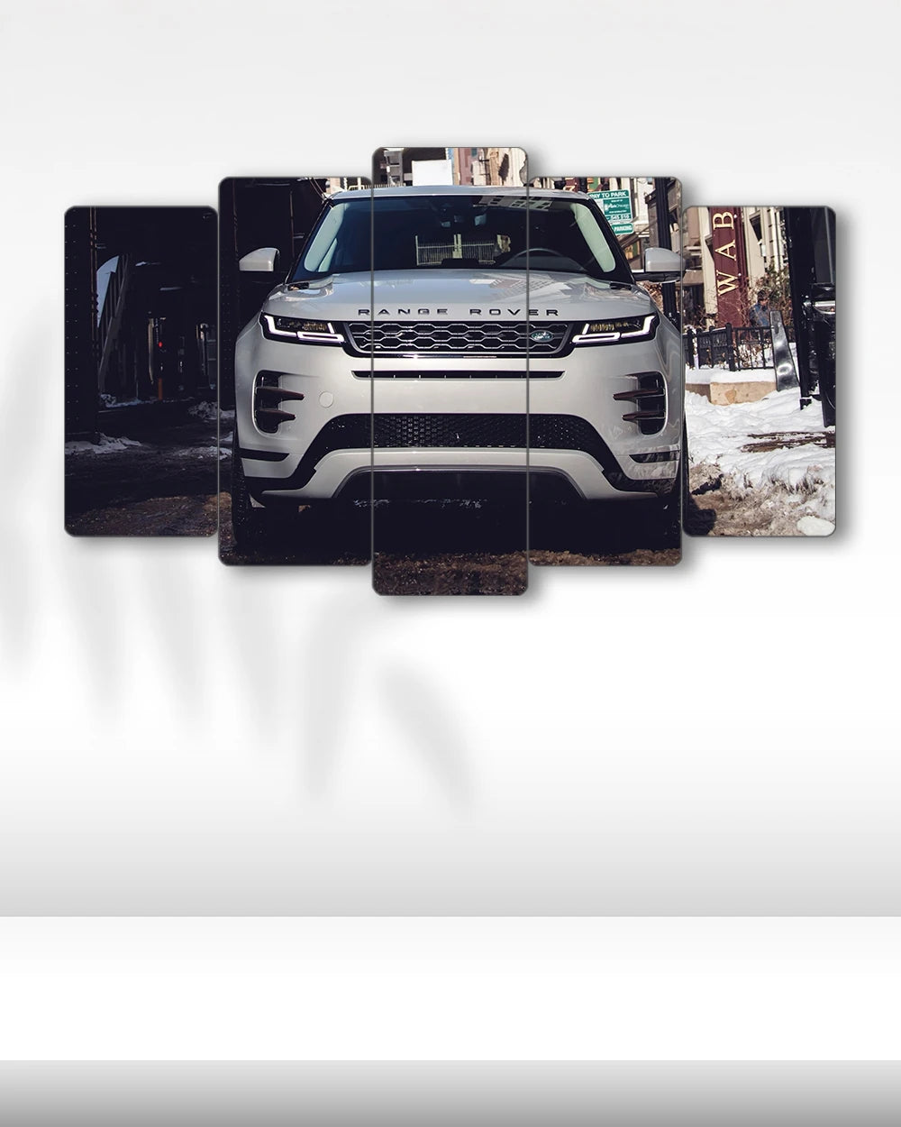 Range Rover Evoque - 5 Parçalı Araba Tablo