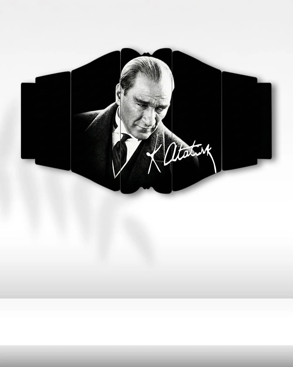 Saygı ve Özlemle - 5 Parçalı Atatürk Tablo