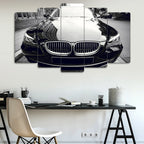 BMW 5 Serisi E60 - 5 Parçalı Araba Tablo