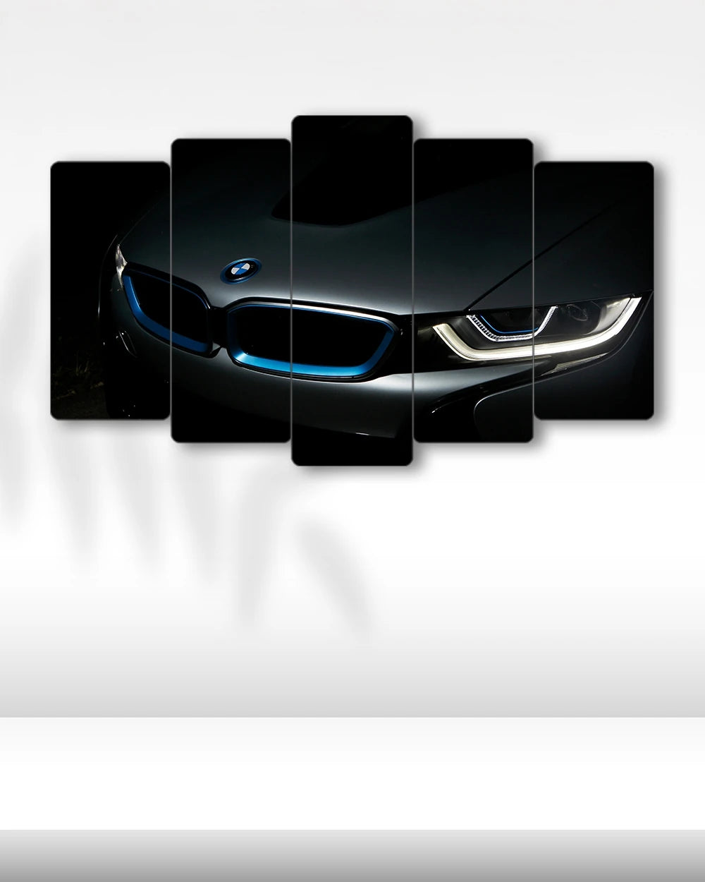 BMW i8 2014 - 5 Parçalı Araba Tablo