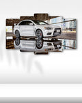 Mitsubishi Lancer Evolution X - 5 Parçalı Araba Tablo