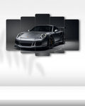 Porsche 911 GT3 RS - 5 Parçalı Araba Tablo