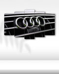 Audi Arma Panjur - 5 Parçalı Araba Tablo