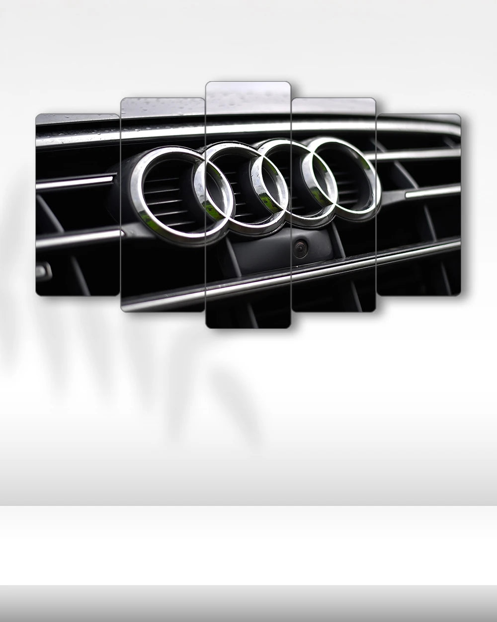 Audi Arma Panjur - 5 Parçalı Araba Tablo