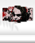 The Dark Knight, Joker - 5 Parçalı Tablo
