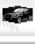 Range Rover Sport - 5 Parçalı Araba Tablo