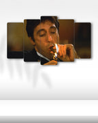 Tony Montana, Scarface - 5 Parçalı Tablo