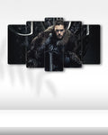 Jon Snow, Game of Thrones - 5 Parçalı Tablo