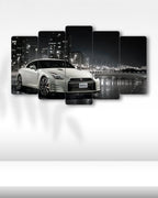 Nissan GT-R R35 - 5 Parçalı Araba Tablo