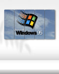 Windows 95, Açılış Ekranı - 5 Parçalı Tablo