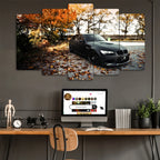 BMW E92 Coupe - 5 Parçalı Araba Tablo