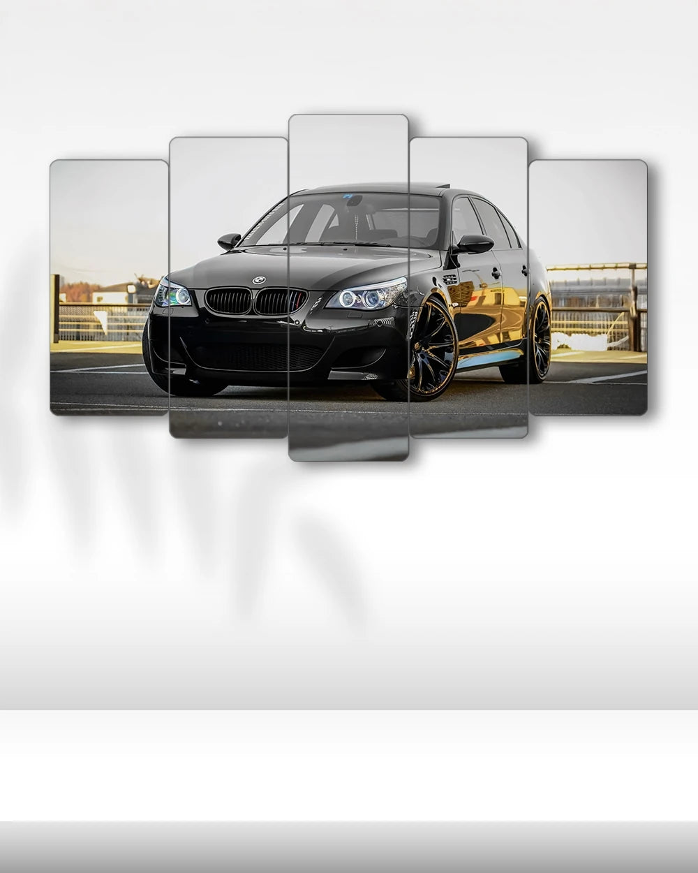 BMW M5 E60 2005 - 5 Parçalı Araba Tablo