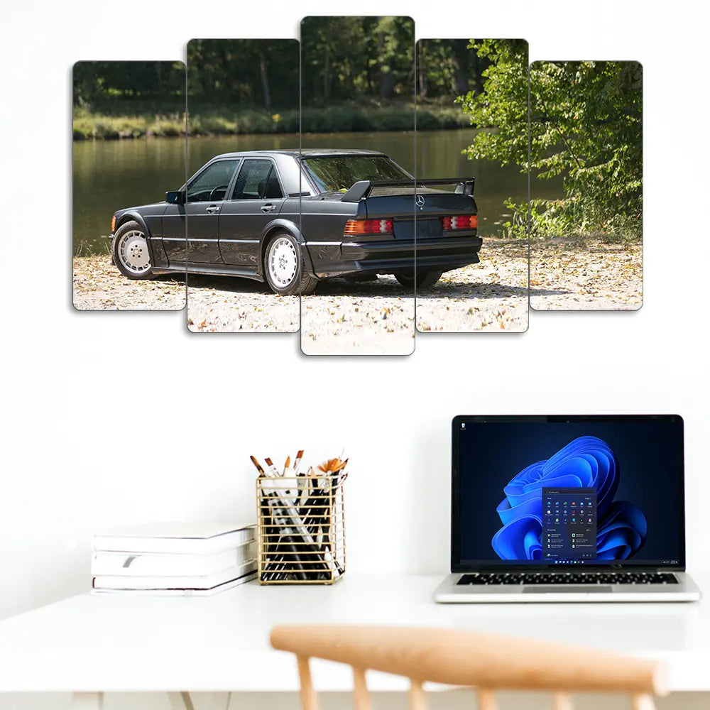 Mercedes-Benz 190E 2.5-16 Evo II - 5 Parçalı Araba Tablo