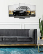 BMW M5 E60 2005 - 5 Parçalı Araba Tablo