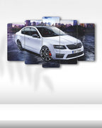 Skoda Octavia RS 245 - 5 Parçalı Araba Tablo