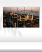 Ayasofya Camii, İstanbul - 5 Parçalı Dini Tablo