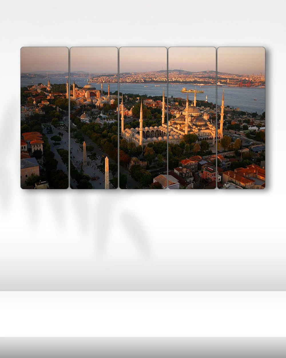 Ayasofya Camii, İstanbul - 5 Parçalı Dini Tablo