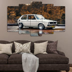 Volkswagen Golf MK1 1981 - 5 Parçalı Araba Tablo